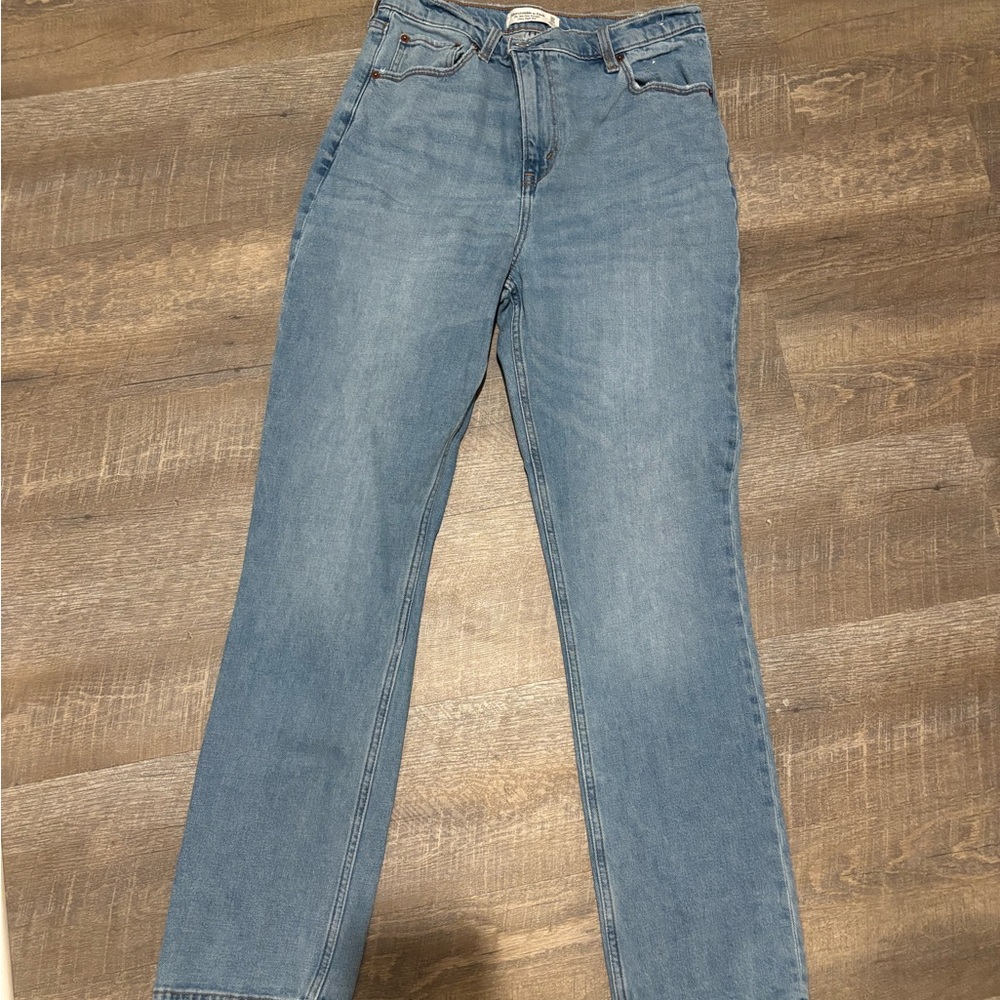 Abercrombie & Fitch Light Blue High Rise Jeans